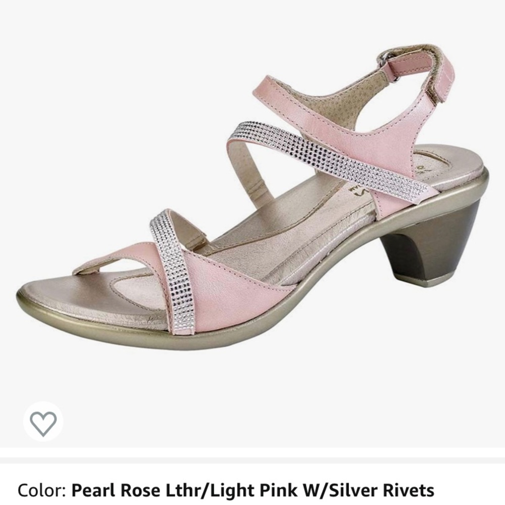 Naot Innovate Heel Sandal Pink 37